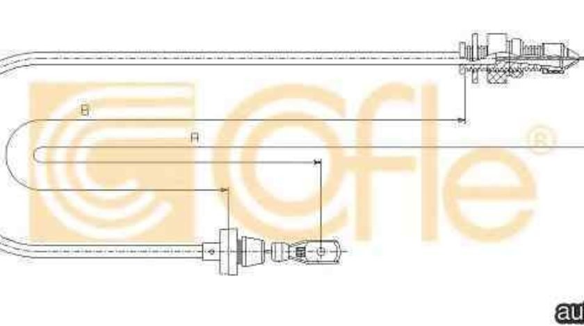 Cablu acceleratie FIAT MAREA (185) LINEX LIN142114