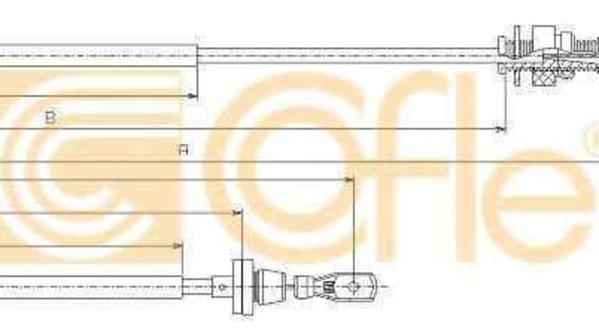 Cablu acceleratie FIAT MAREA Weekend (185) LINEX LIN142116