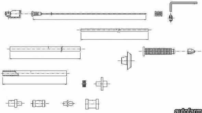 Cablu acceleratie FIAT SCUDO caroserie 220L ADRIAUTO AD113182