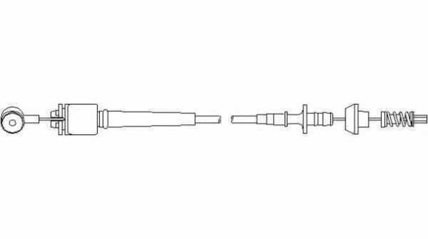 Cablu acceleratie FORD FOCUS DAW DBW TOPRAN 302 775