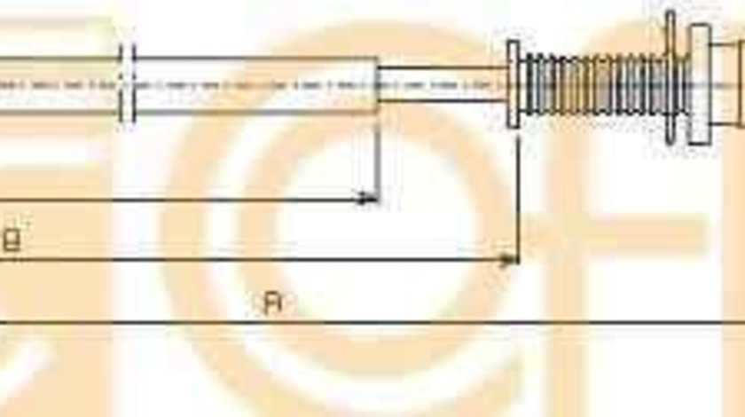 Cablu acceleratie RENAULT LAGUNA II Grandtour (KG0/1_) LINEX LIN352048