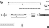 Cablu acceleratie RENAULT MEGANE I Cabriolet (EA0/...