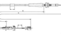 Cablu acceleratie VW GOLF III (1H1) ADRIAUTO AD550...