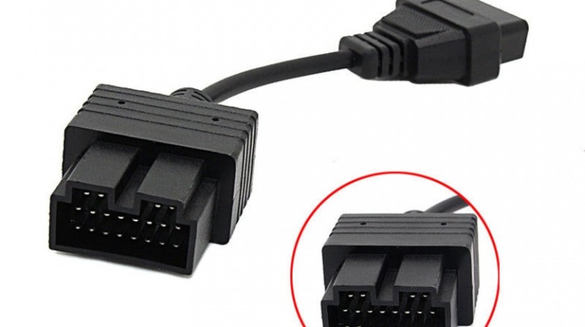 Cablu adaptor 20 Pin la 16 Pin OBD2 pentru Kia