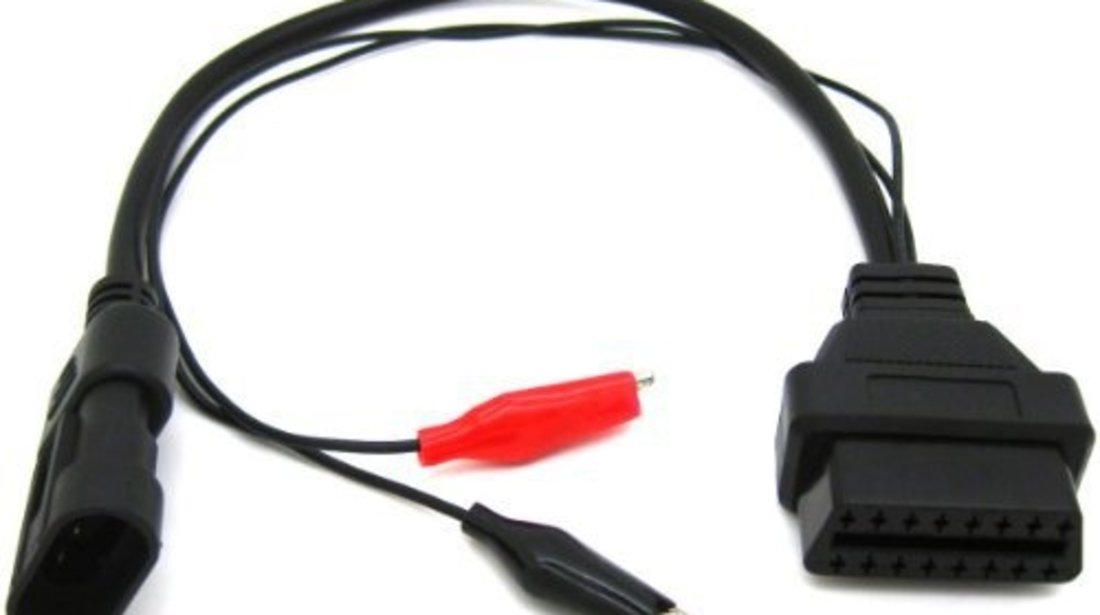 Cablu adaptor 3 Pin la 16 Pin OBD2 pentru Fiat Alfa Romeo Lancia