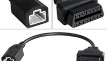 Cablu adaptor 3 Pin la 16 Pin OBD2 pentru Honda