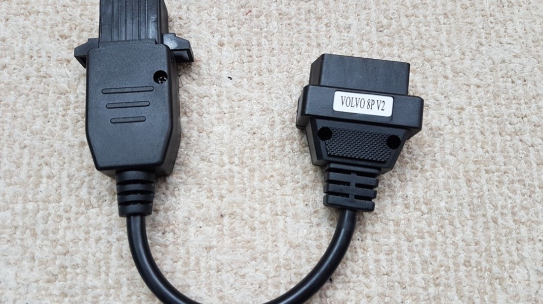 Cablu adaptor diagnoza Camion TIR Volvo 8/ 16 pini OBD2 Delphi Autocom