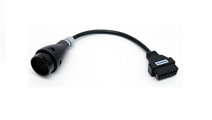 Cablu adaptor Iveco Daily 38 pin la OBD2 pt. diagn...