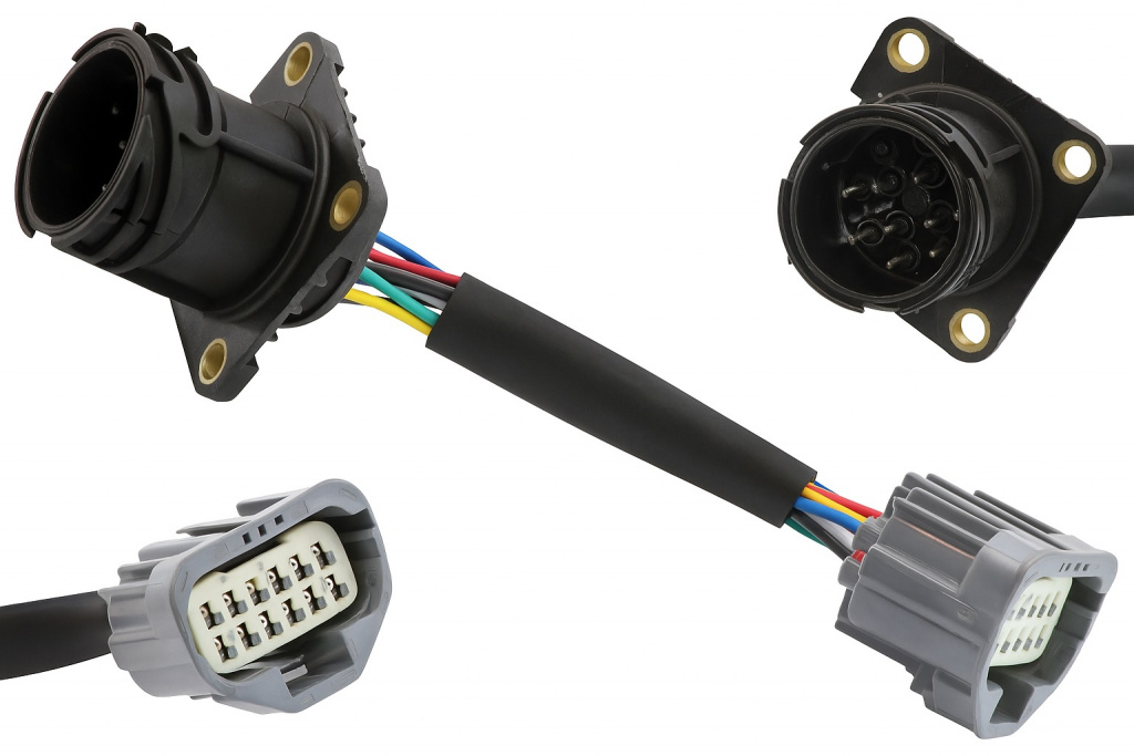 Cablu Adaptor Mufa Far Conector Fisa Baioneta 12 Pini Tip Bayoneta Compatibil Cu Volvo FH 2005→ HAL309C