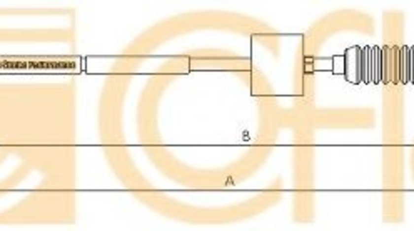 Cablu ambreiaj CITROEN XSARA PICASSO (N68) (1999 - 2016) COFLE 11.2154 piesa NOUA