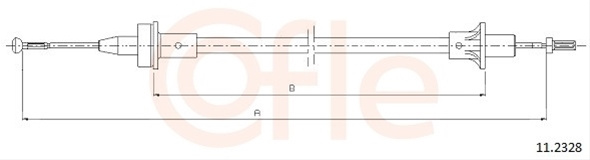 Cablu Ambreiaj Cofle Ford 11.2329
