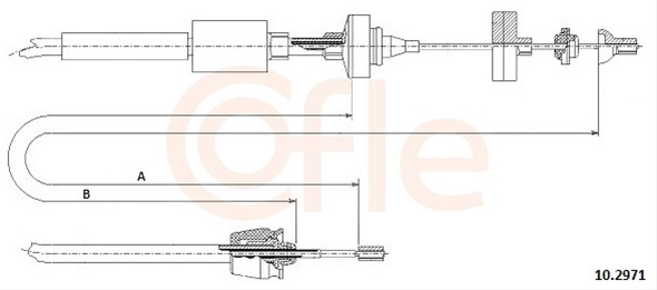 Cablu Ambreiaj Cofle Renault 10.2971