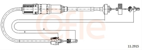 Cablu Ambreiaj Cofle Renault 11.2915