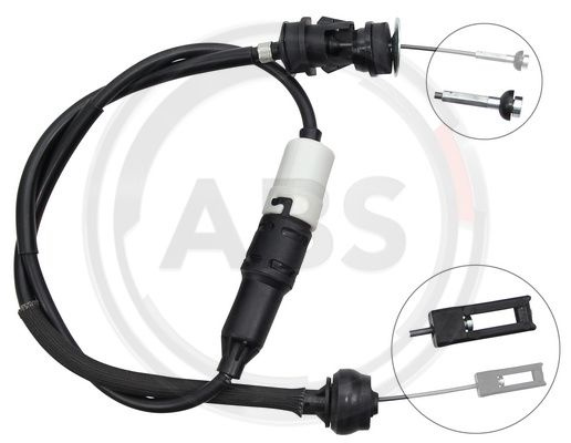 Cablu ambreiaj fata (K27980 ABS) Citroen,PEUGEOT