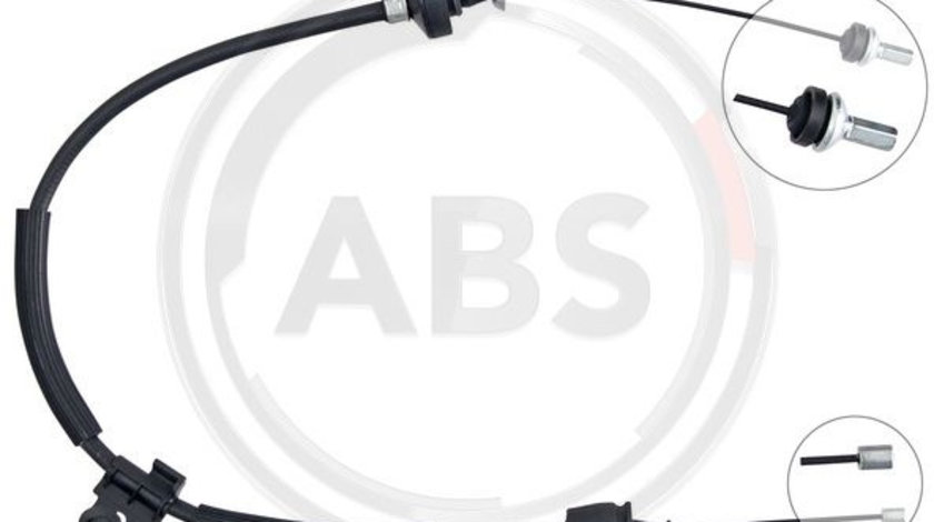 Cablu ambreiaj fata (K28089 ABS) RENAULT
