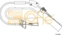Cablu ambreiaj FIAT 500 C (312) (2009 - 2016) COFL...