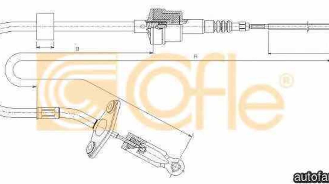 Cablu ambreiaj FIAT PALIO (178BX) LINEX LIN141073