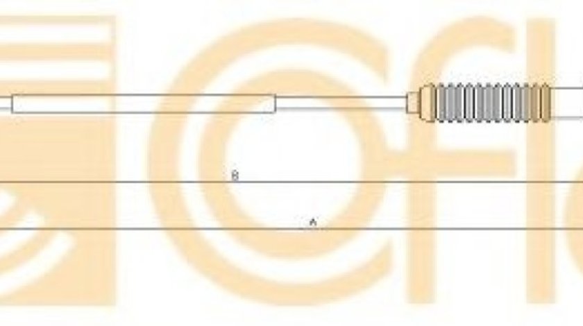 Cablu ambreiaj FIAT SCUDO caroserie (220L) (1996 - 2006) COFLE 11.3925 piesa NOUA