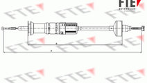 Cablu ambreiaj (FKS02020 FTE) VW