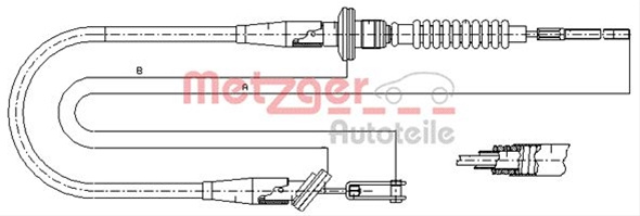 Cablu Ambreiaj Metzger Opel 11.2535