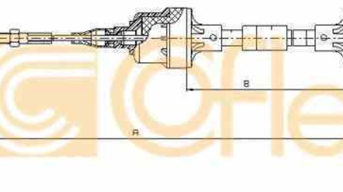 Cablu ambreiaj OPEL ASTRA F (56_, 57_) ADRIAUTO AD330155