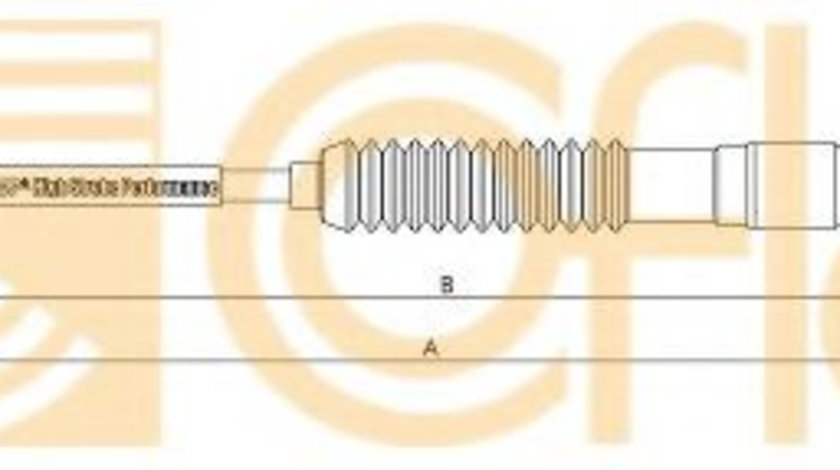 Cablu ambreiaj PEUGEOT PARTNER caroserie (5) (1996 - 2012) COFLE 11.2295 piesa NOUA