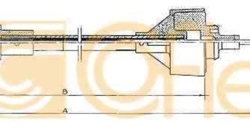 Cablu ambreiaj RENAULT 9 (L42_) ADRIAUTO AD410109