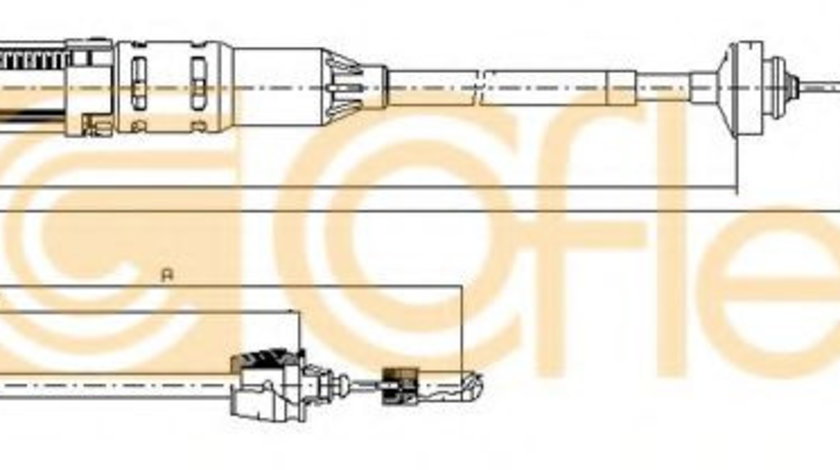 Cablu ambreiaj RENAULT ESPACE III (JE0) (1996 - 2002) COFLE 11.2915 piesa NOUA