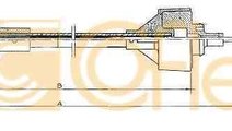 Cablu ambreiaj RENAULT RAPID caroserie (F40_, G40_...