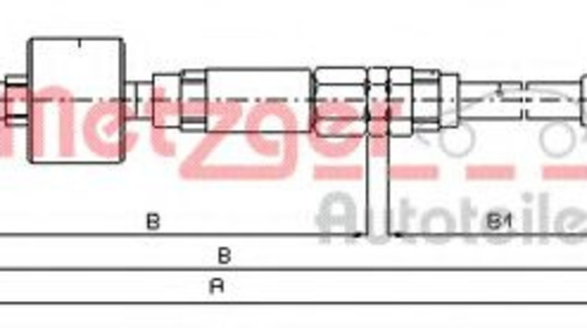 Cablu ambreiaj VW VENTO (1H2) (1991 - 1998) METZGER 10.3139 piesa NOUA