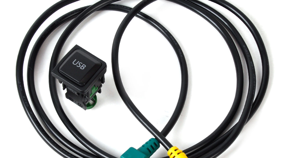 Cablu aux USB auxiliar vw golf / passat / jetta mp3
