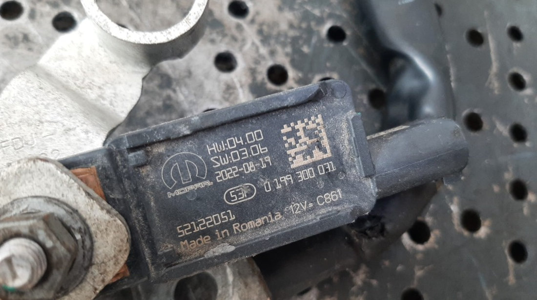 Cablu borna baterie minus cu capsa 55282151 1.0 b turbo fiat 500x jeep renegade euro 6 52122051