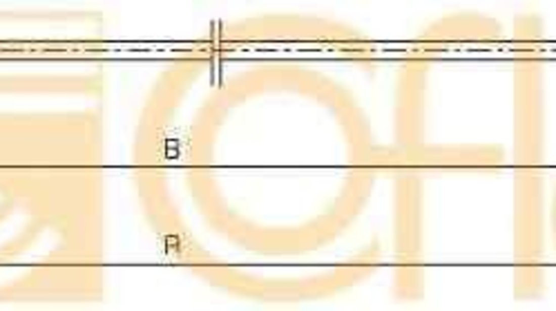 Cablu, capota motor FIAT PUNTO Van (176L) LINEX LIN144209