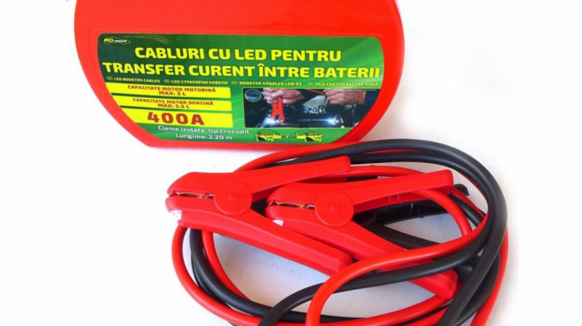 Cablu Curent Ro Group 400A 2.2M Cu Led IT2387