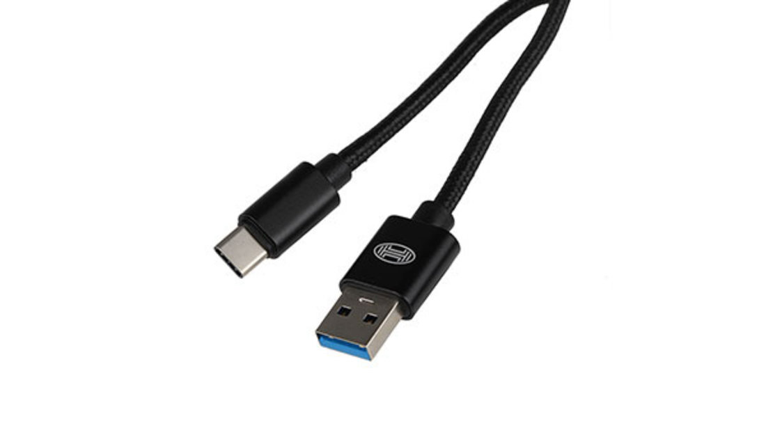 CABLU DE DATE TIP C. USB 3.0. NEGRU. 2M LUNGIME ⭐⭐⭐⭐⭐