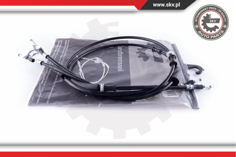 Cablu de frana de mana ; spate ; OPEL Meriva A ; 13159021