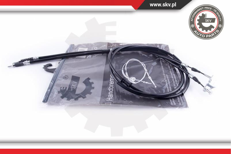Cablu de frana de mana ; spate ; OPEL Zafira A ; 13104993