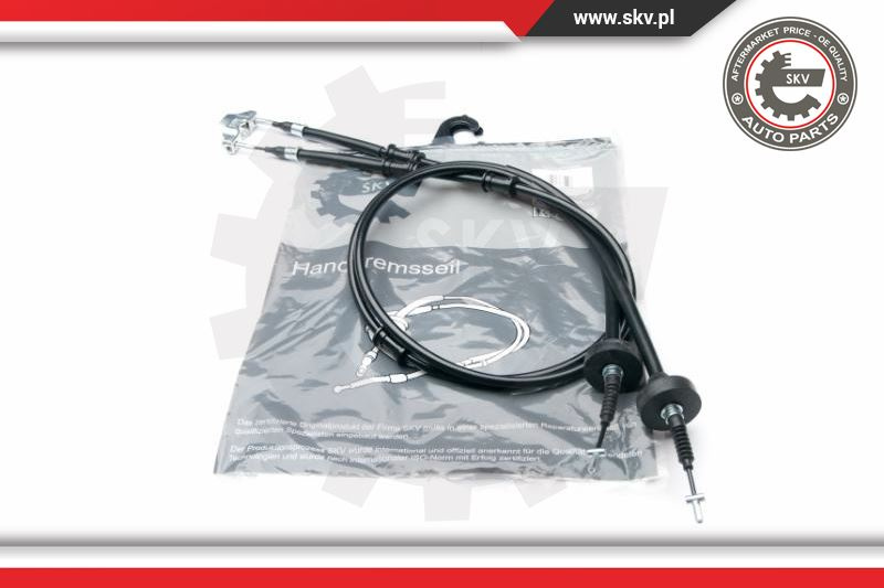 Cablu de frana de mana ; spate stanga/dreapta ; OPEL Astra G ; 522001