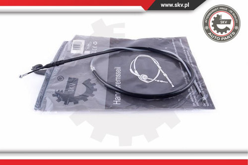 Cablu de frana de mana ; spate stanga/dreapta ; VW Touran (1T3) ; 1T0609721K