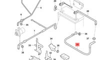 Cablu de masa motor Volkswagen Golf 6 1.6 TDI OEM ...