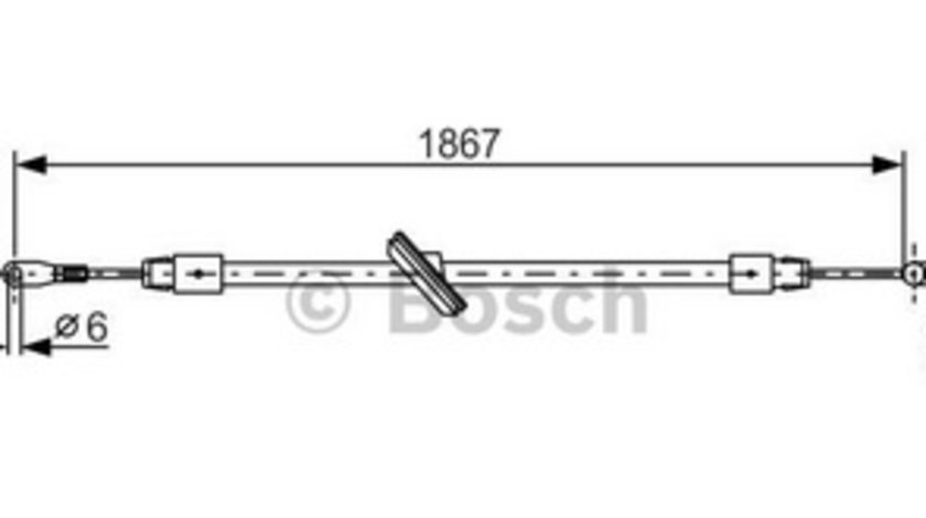 Cablu frana de mana Mercedes Sprinter / Volkswagen Crafter 1987482028 ( LICHIDARE DE STOC)