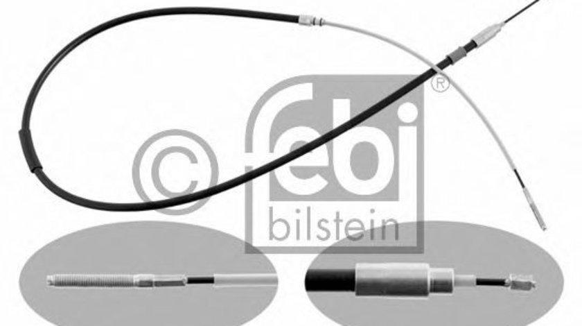 Cablu, frana de parcare BMW Seria 3 Touring (E46) (1999 - 2005) FEBI BILSTEIN 28737 piesa NOUA