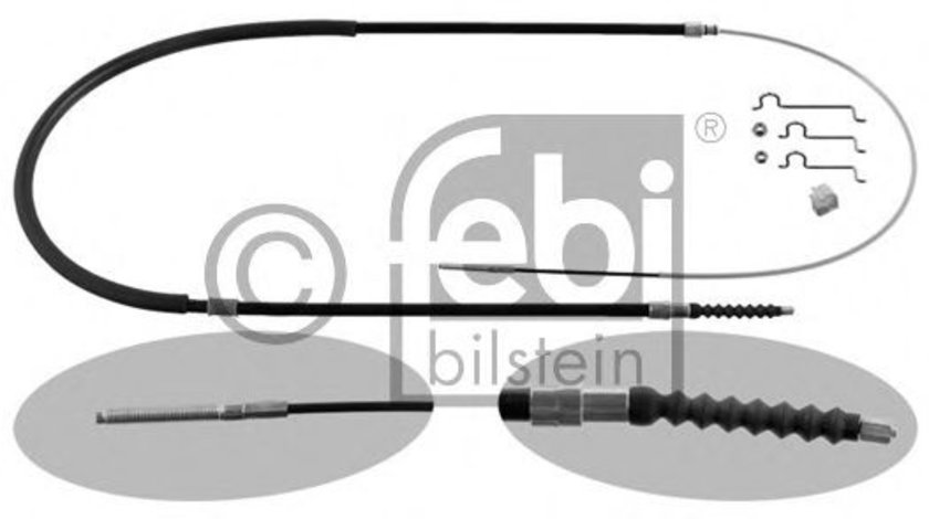 Cablu, frana de parcare BMW Seria 5 (E39) (1995 - 2003) FEBI BILSTEIN 36673 piesa NOUA