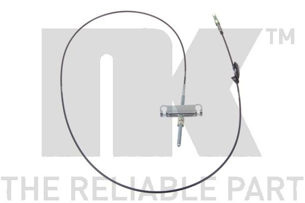 Cablu, frana de parcare centru (9025164 NK) FORD