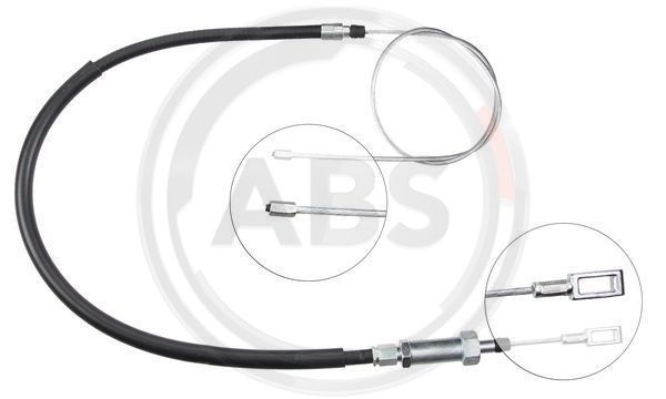 Cablu, frana de parcare centru (K10002 ABS) Citroen,FIAT,PEUGEOT