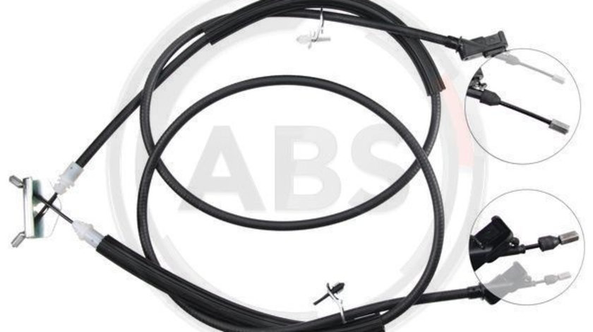 Cablu, frana de parcare centru (K10032 ABS) FORD