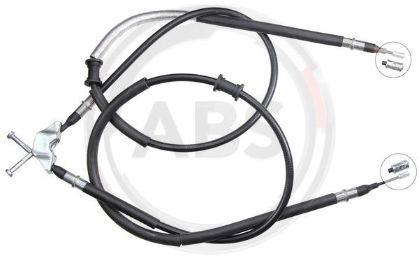 Cablu, frana de parcare centru (K10042 ABS) OPEL,VAUXHALL