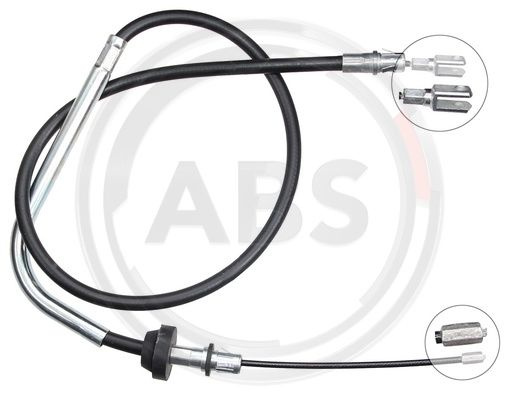 Cablu, frana de parcare centru (K13851 ABS) FORD
