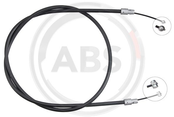 Cablu, frana de parcare centru (K13983 ABS) AUDI,VW