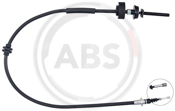 Cablu, frana de parcare centru (K15052 ABS) MERCEDES-BENZ